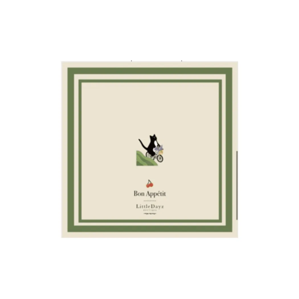 Little Dayz Boutique Boutique Picnic Napkin Yellow