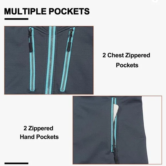 Little Donkey Andy Women's Lightweight Fleece Lined Jacket