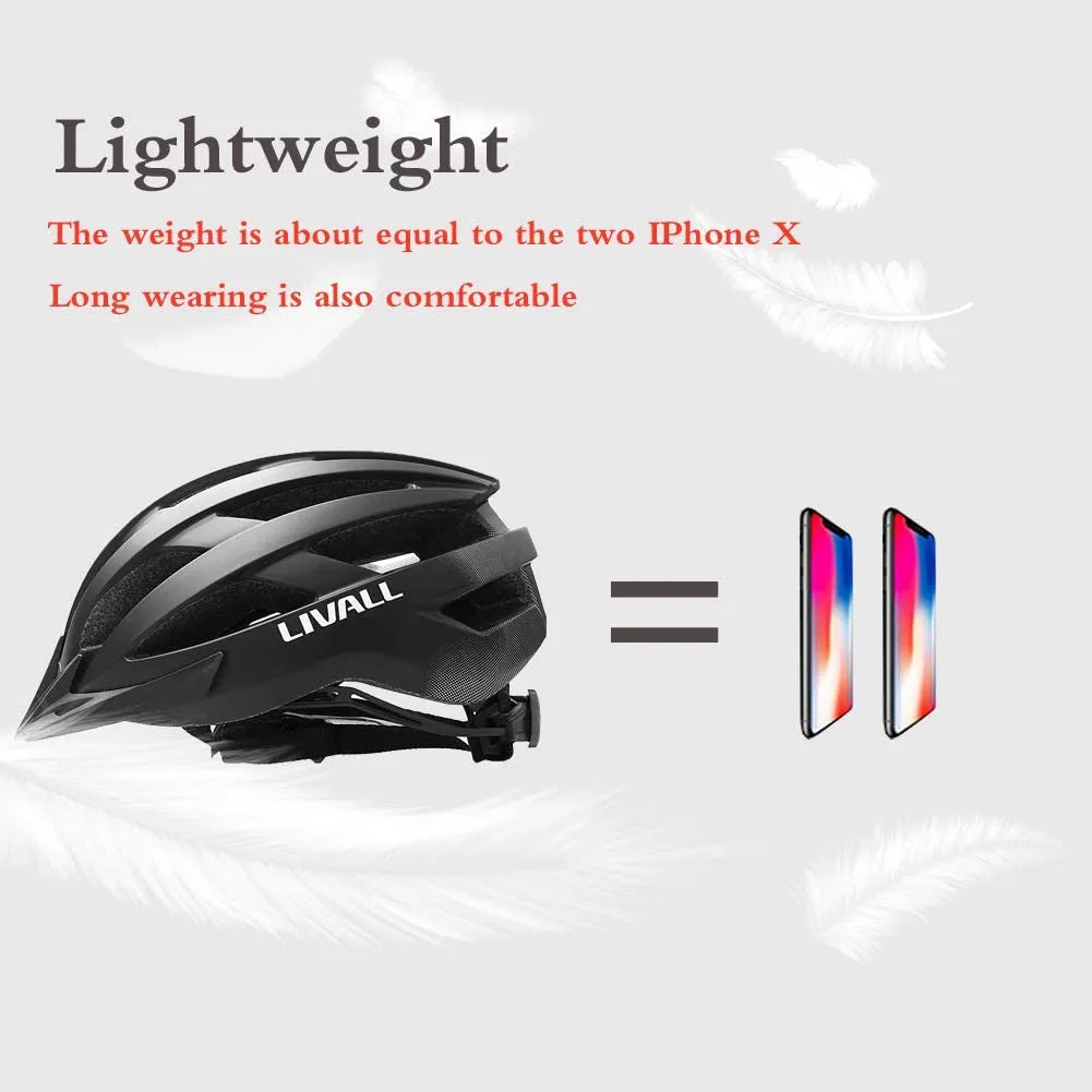 LIVALL MTI NEO Smart Cycling Helmet - Black/Red