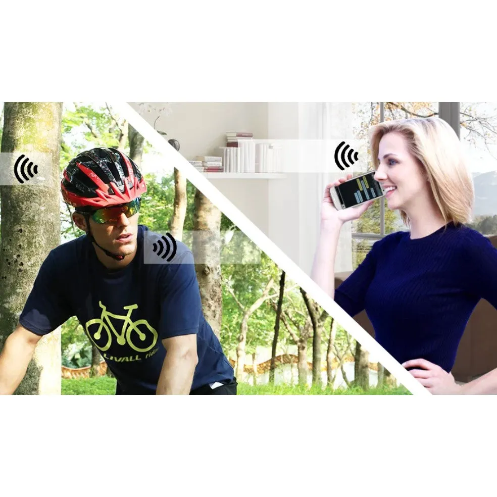LIVALL MTI NEO Smart Cycling Helmet - Black/Red