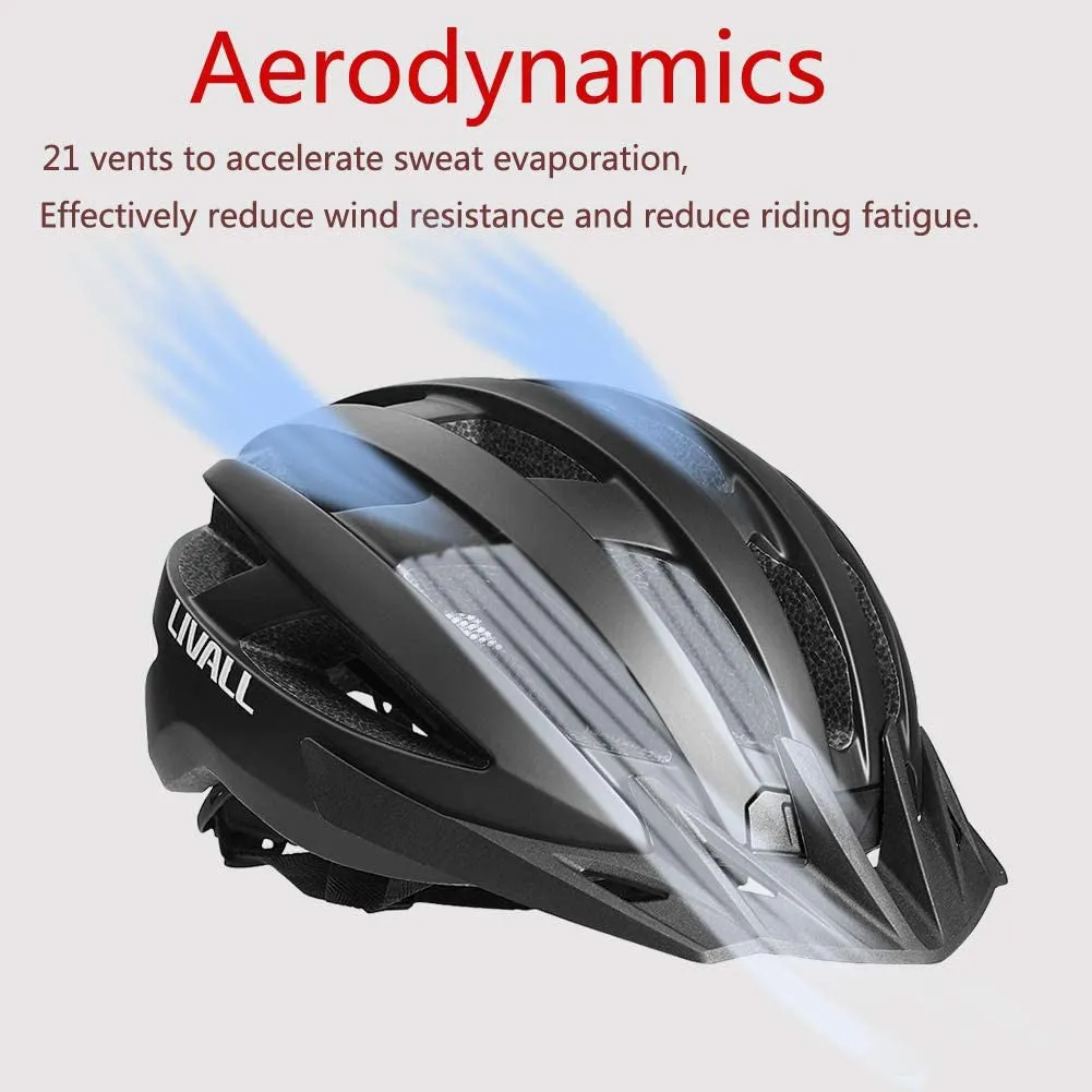 LIVALL MTI NEO Smart Cycling Helmet - Black/Red