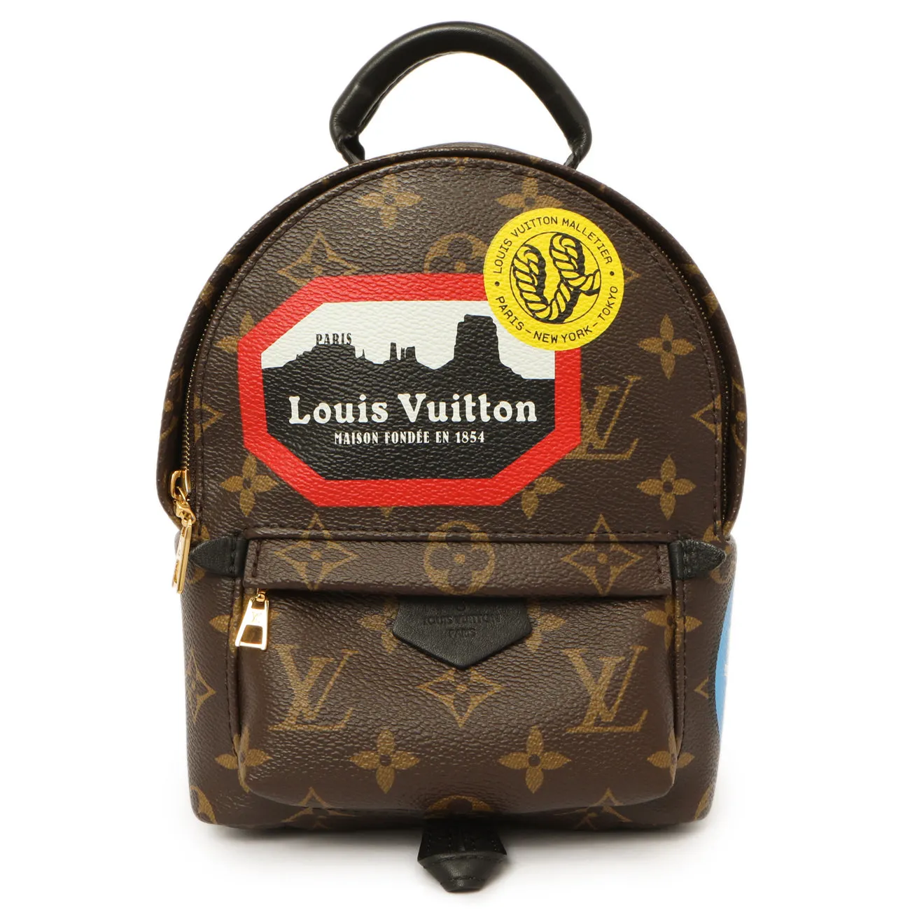 Louis Vuitton Monogram World Tour Palm Springs Backpack Mini
