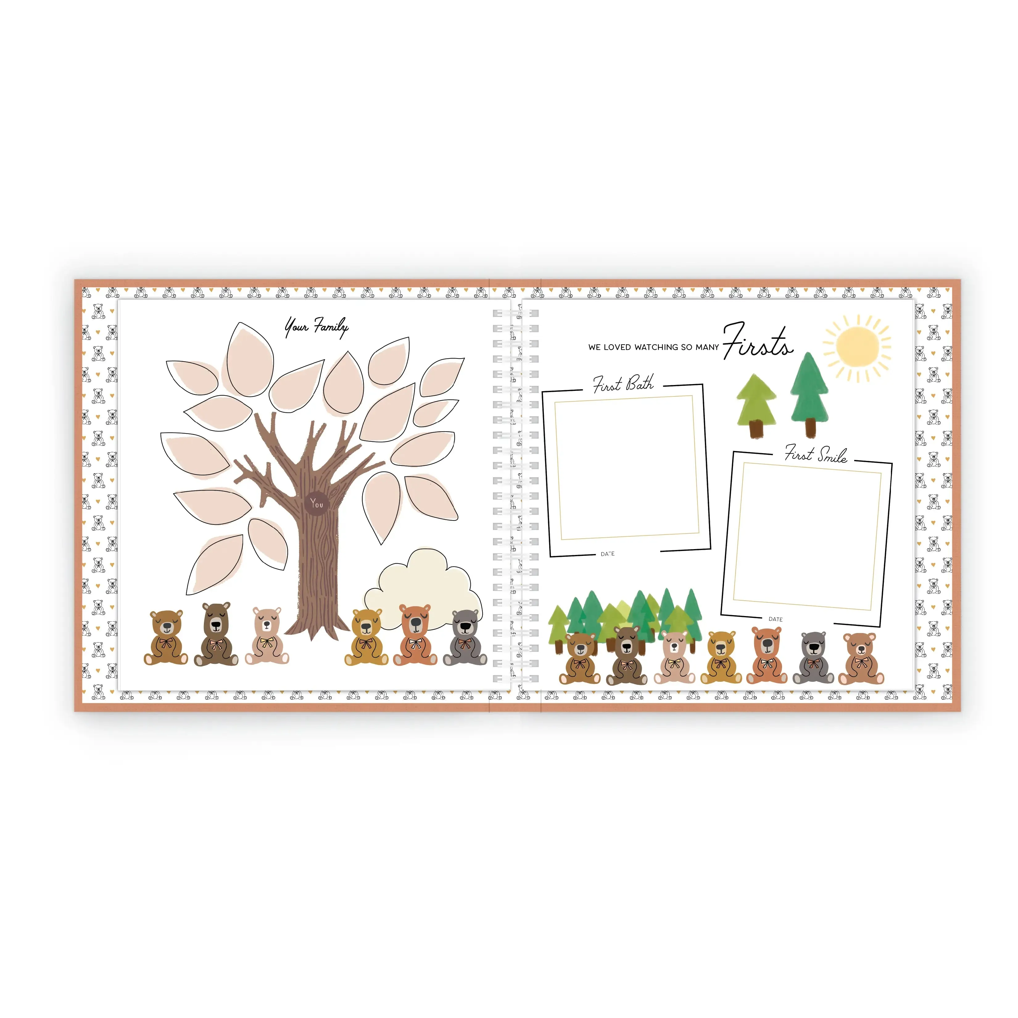 Lucy Darling - Luxury Memory Book - Teddy Bears Picnic