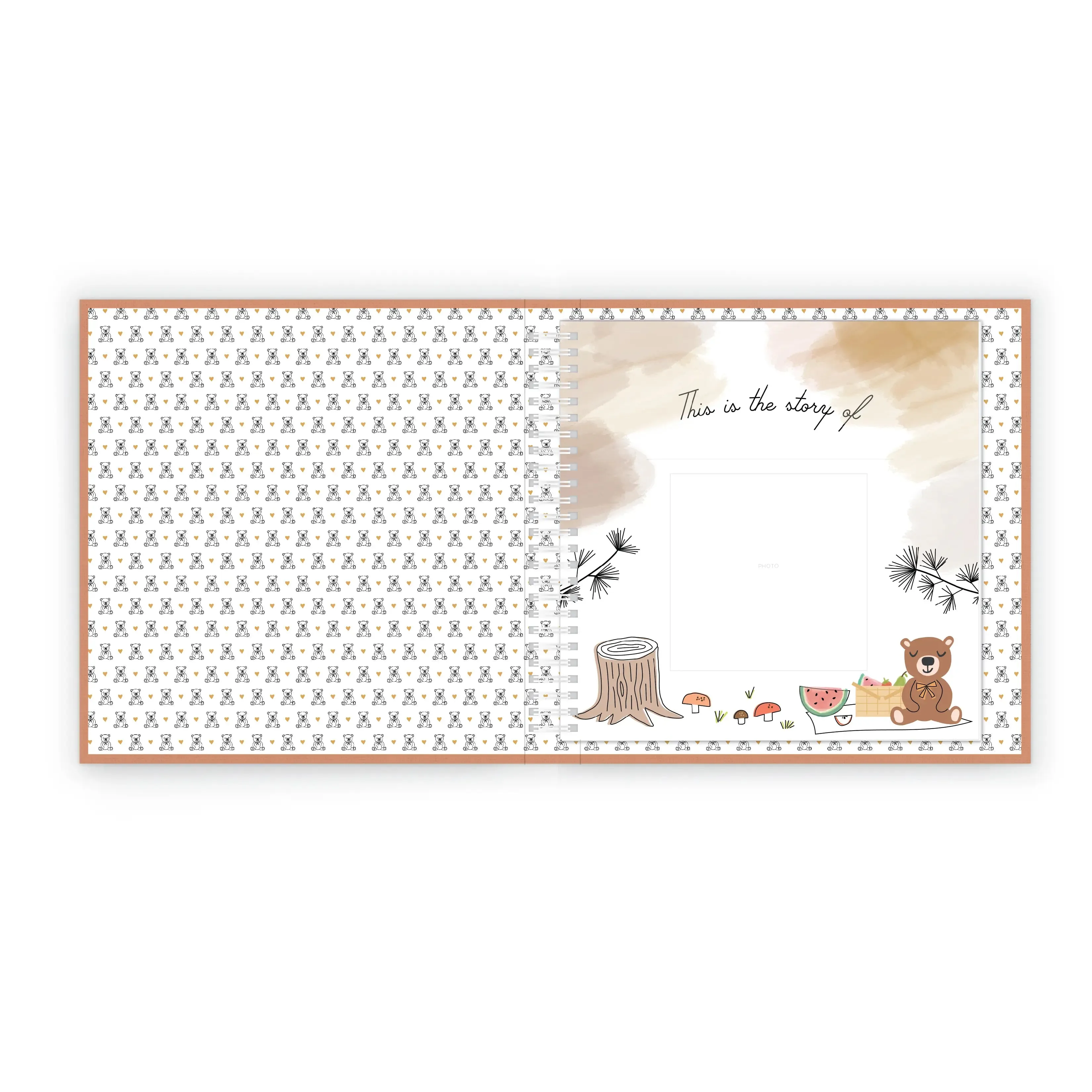 Lucy Darling - Luxury Memory Book - Teddy Bears Picnic