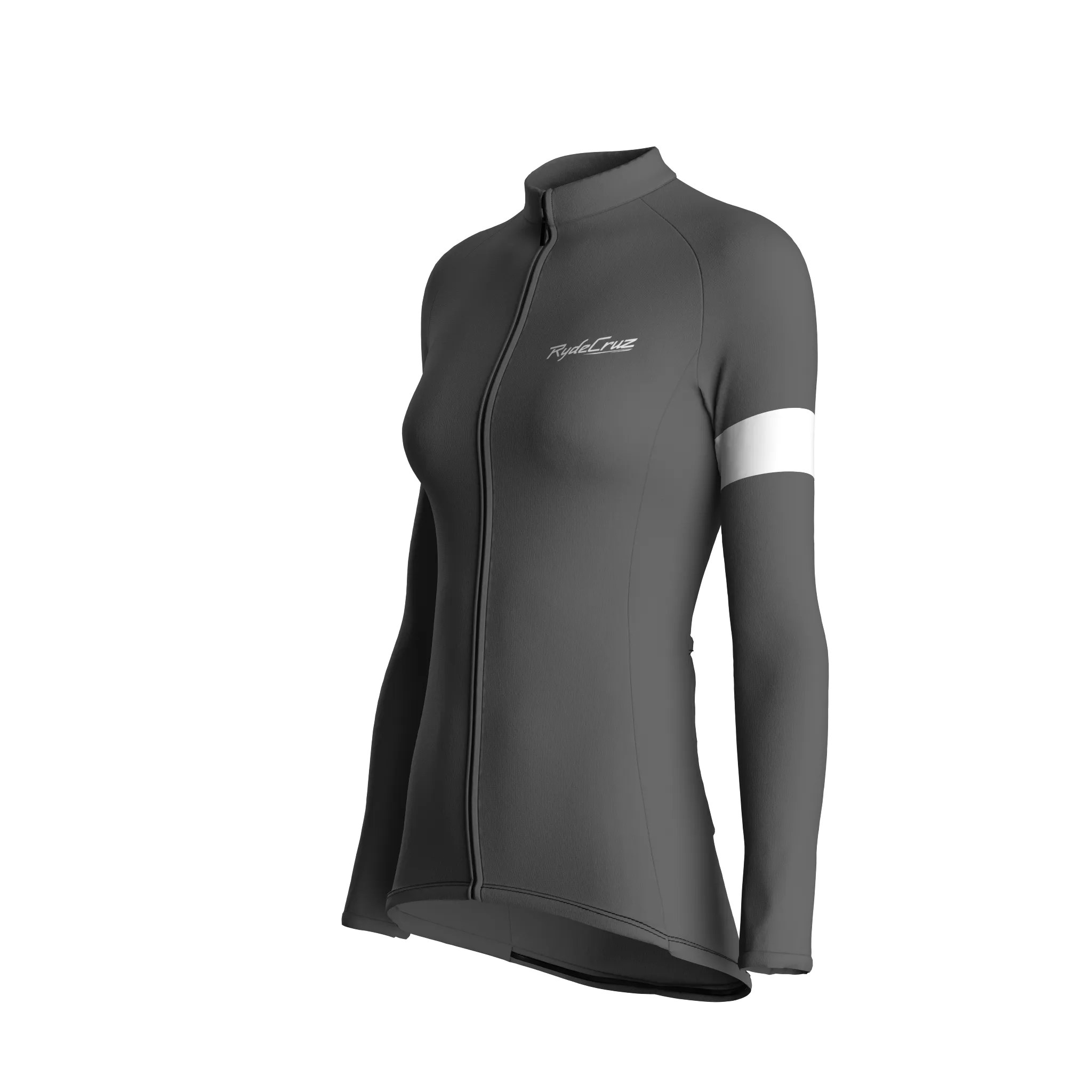 Lyder | Ash Gray Female Long Sleeves Jersey