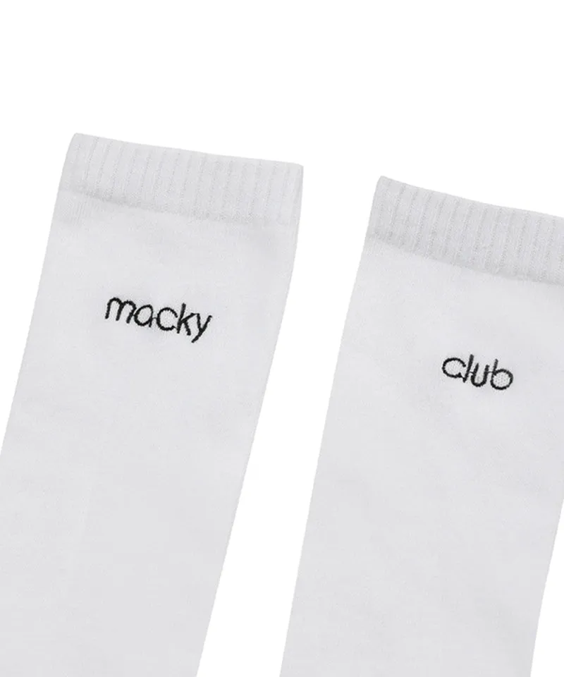 MACKY Golf: Club Knee Socks - 2 Colors