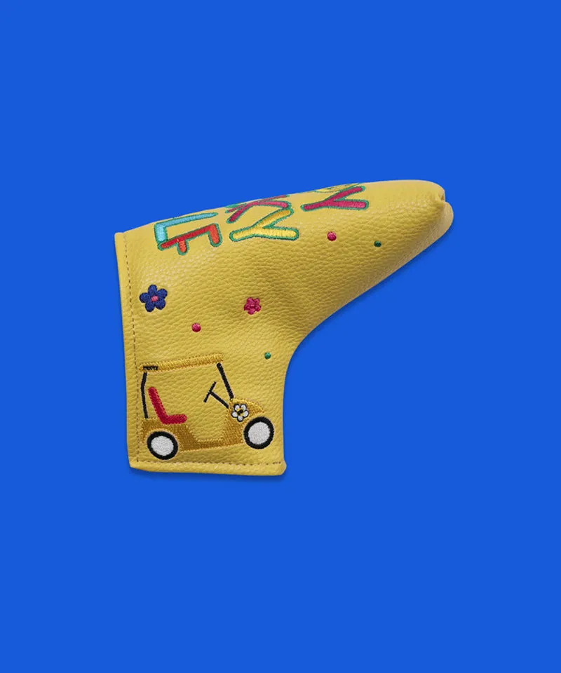MACKY Golf: Happy Straight Putter Cover - Mustard