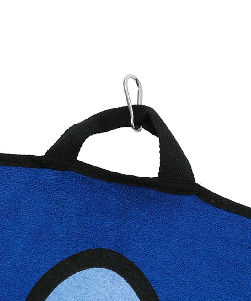 MACKY Golf: Signature Caddy Bag Towel - Blue