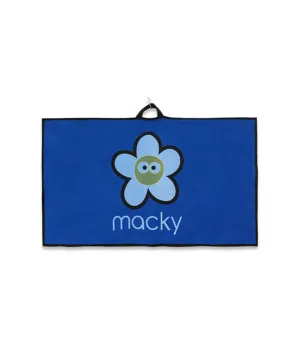 MACKY Golf: Signature Caddy Bag Towel - Blue