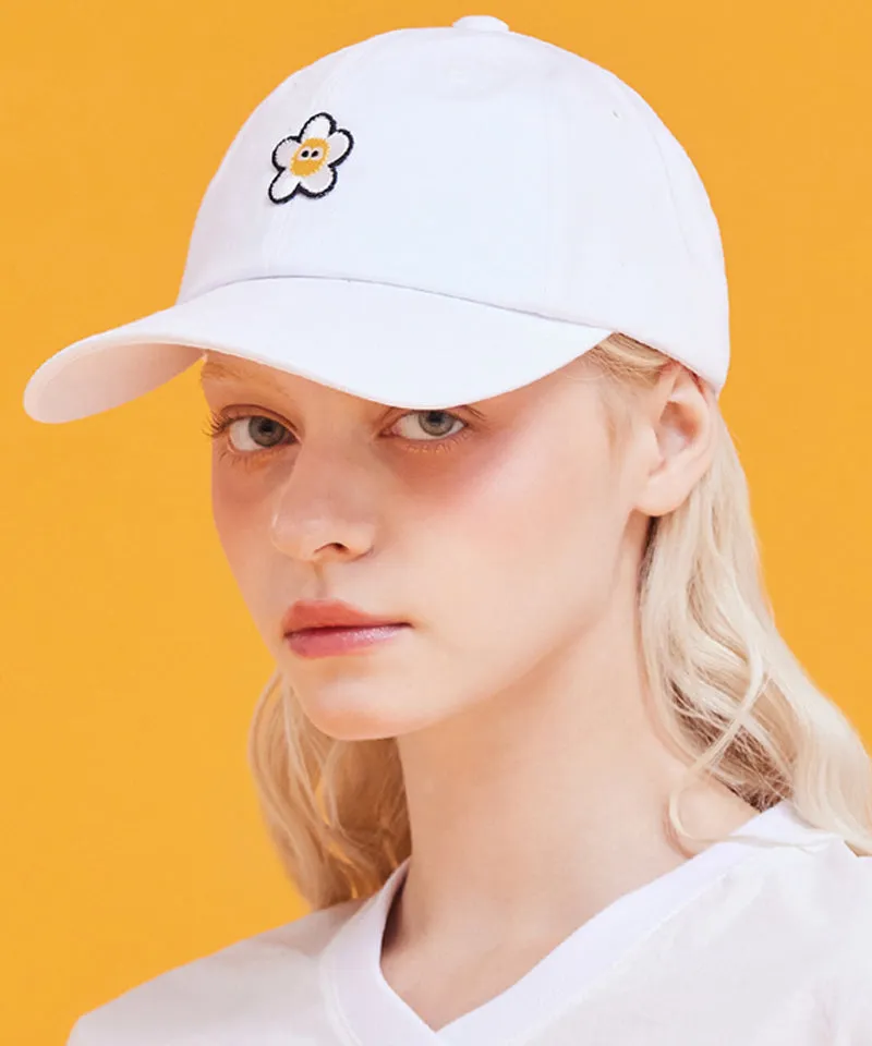MACKY Golf: Signature Patch Ball Cap - White