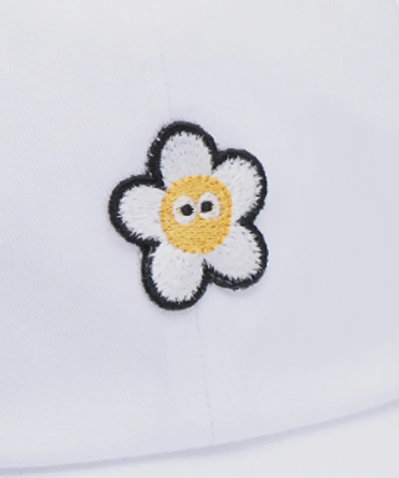 MACKY Golf: Signature Patch Ball Cap - White