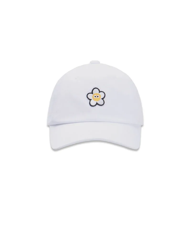 MACKY Golf: Signature Patch Ball Cap - White