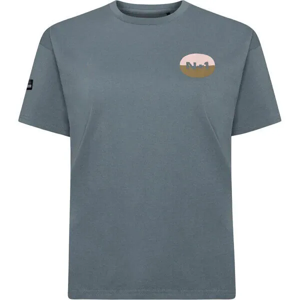 Madison Tech Tee Women's Cycling T-Shirt- Size 14 - Tyres Shale Blue