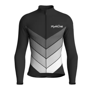 Mecha Shell | Charcoal Gray Male Long Sleeves Jersey