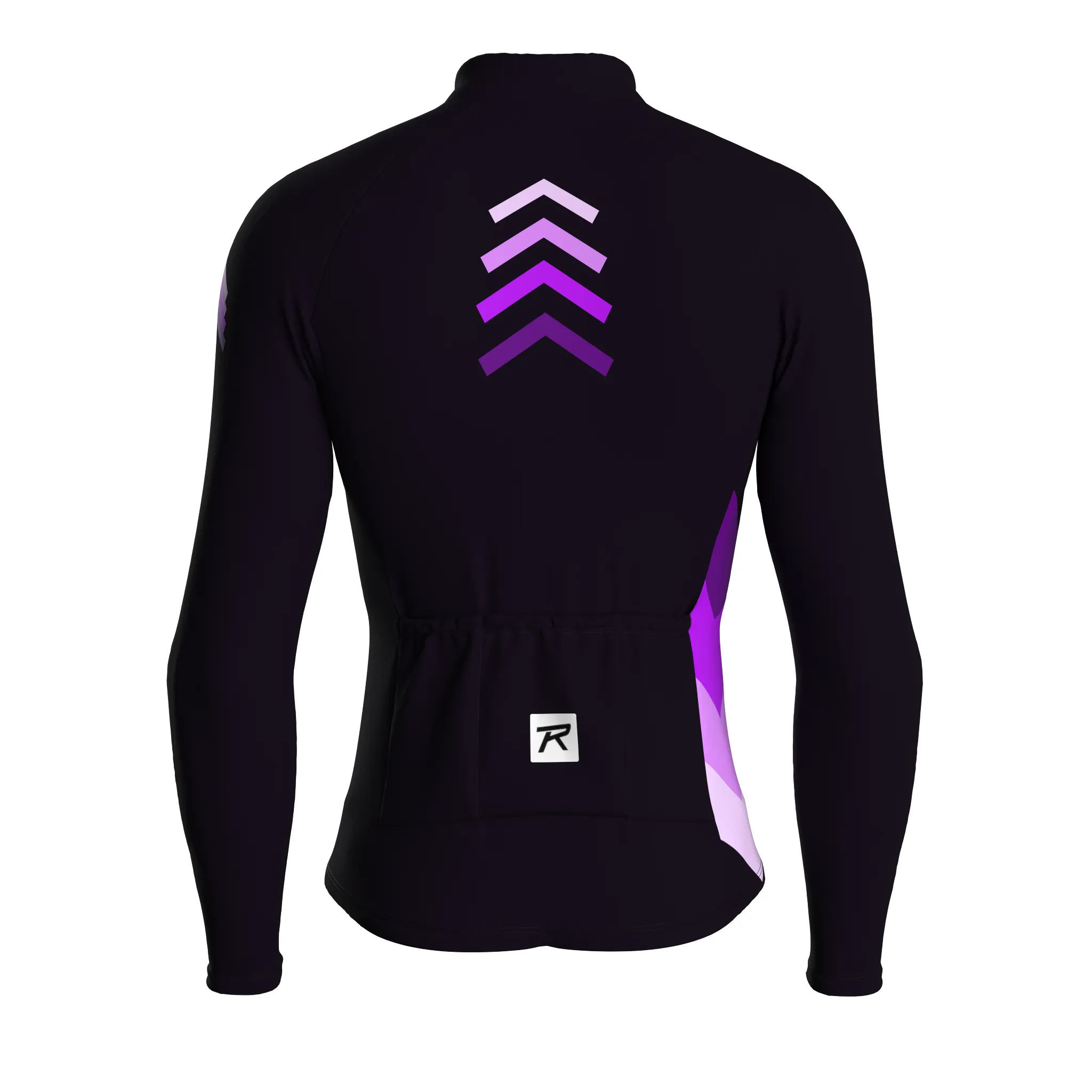 Mecha Shell | Dark Purple Male Long Sleeves Jersey