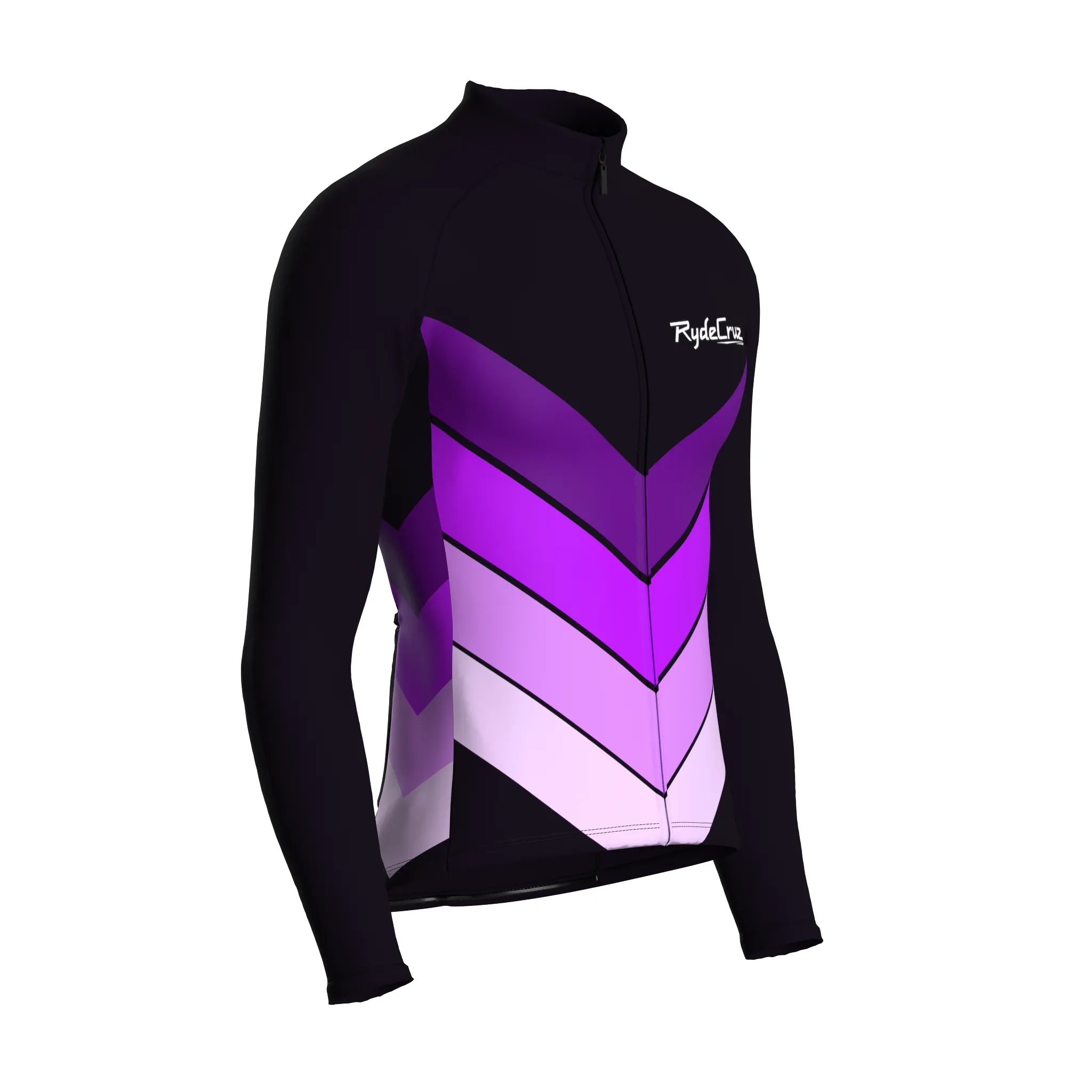 Mecha Shell | Dark Purple Male Long Sleeves Jersey