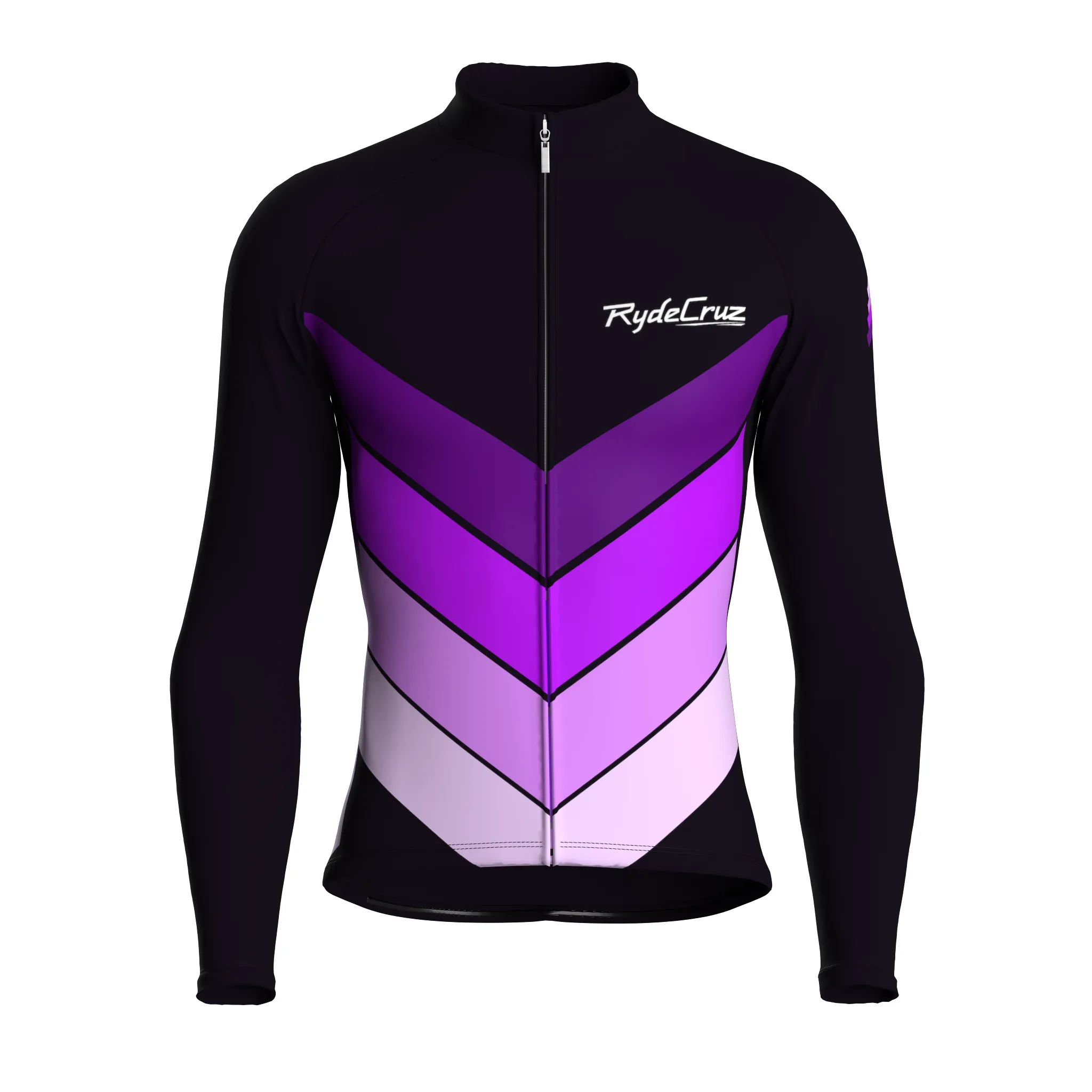 Mecha Shell | Dark Purple Male Long Sleeves Jersey