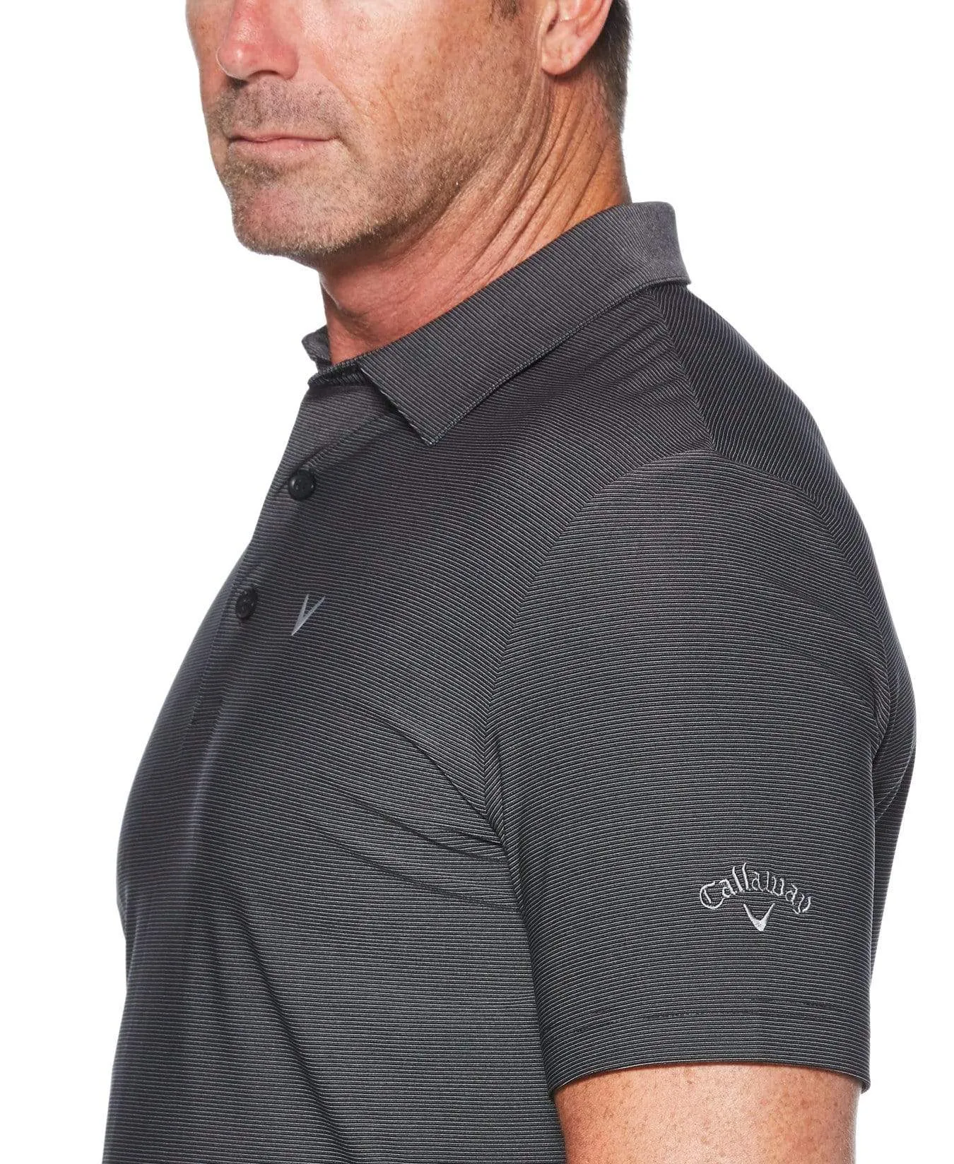 Mens Fine Line Polo