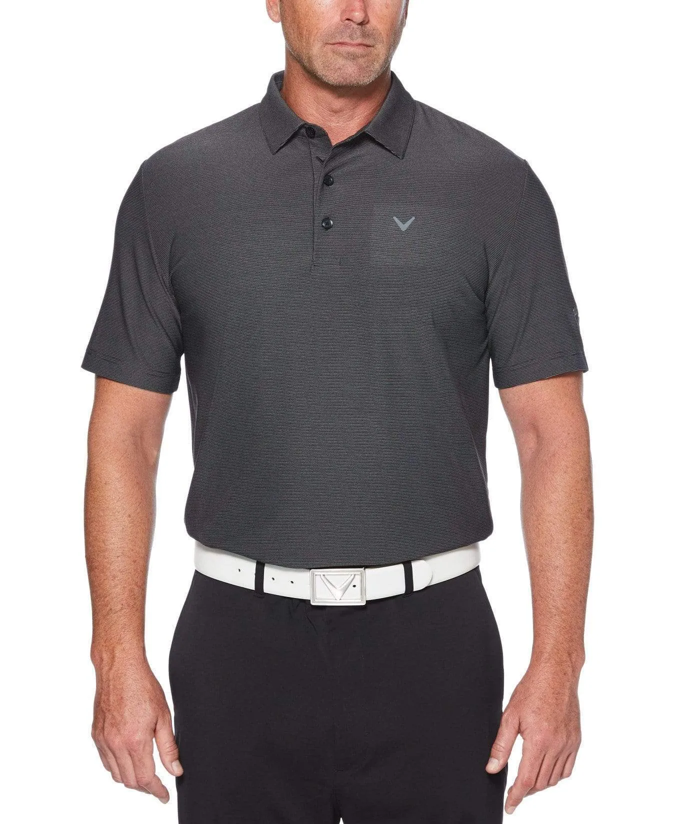Mens Fine Line Polo
