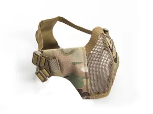 Metal mesh mask with cheek pads - MC