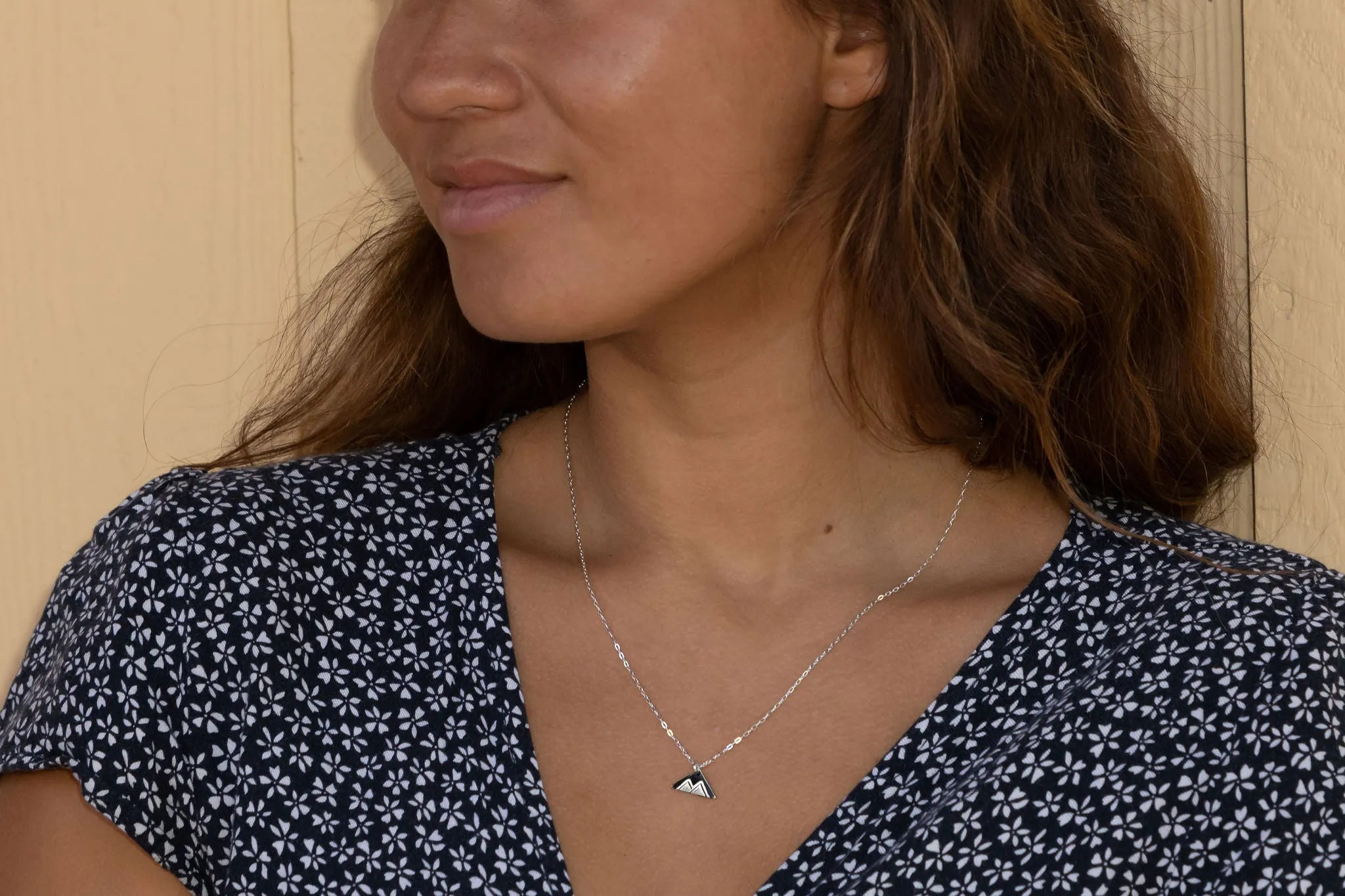 Mountain Peaks Mini Necklace