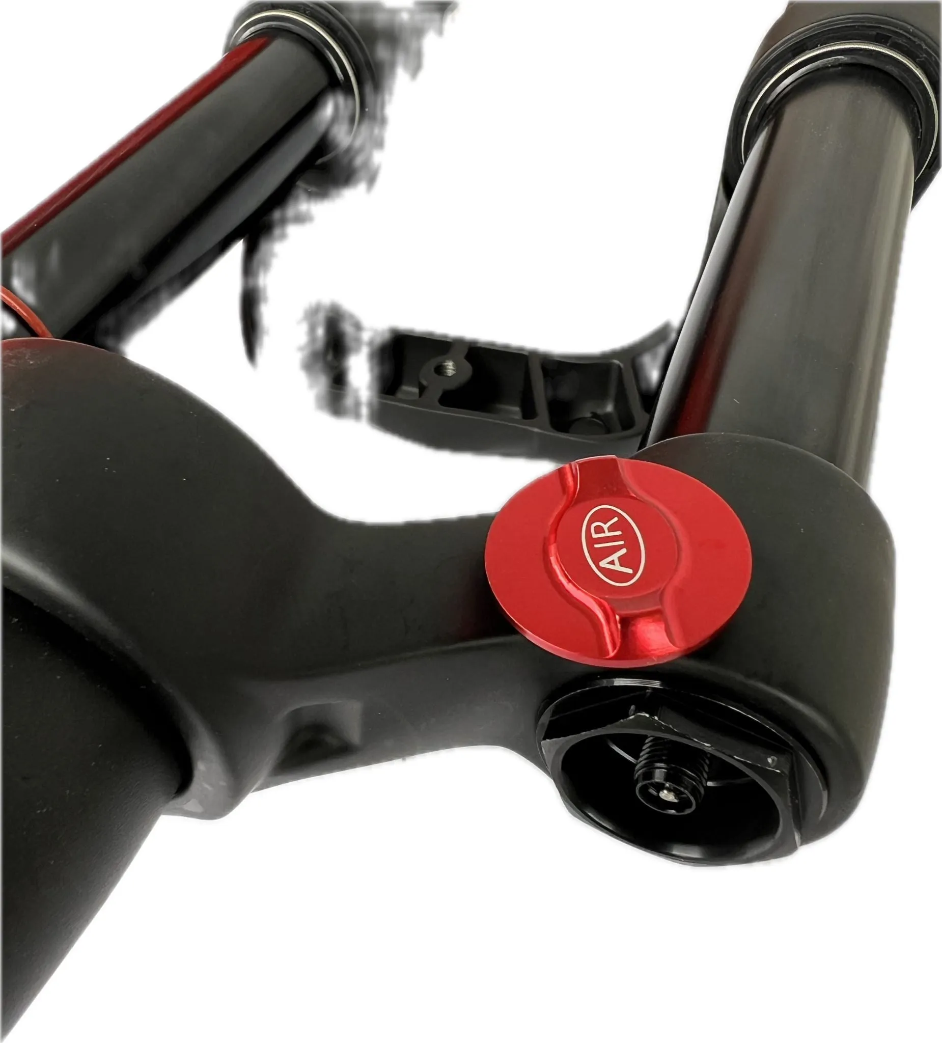 MTB Bike Tapered Fork - 27.5" 28.6/39.8mm, Air Spring Suspension, 120mm travel