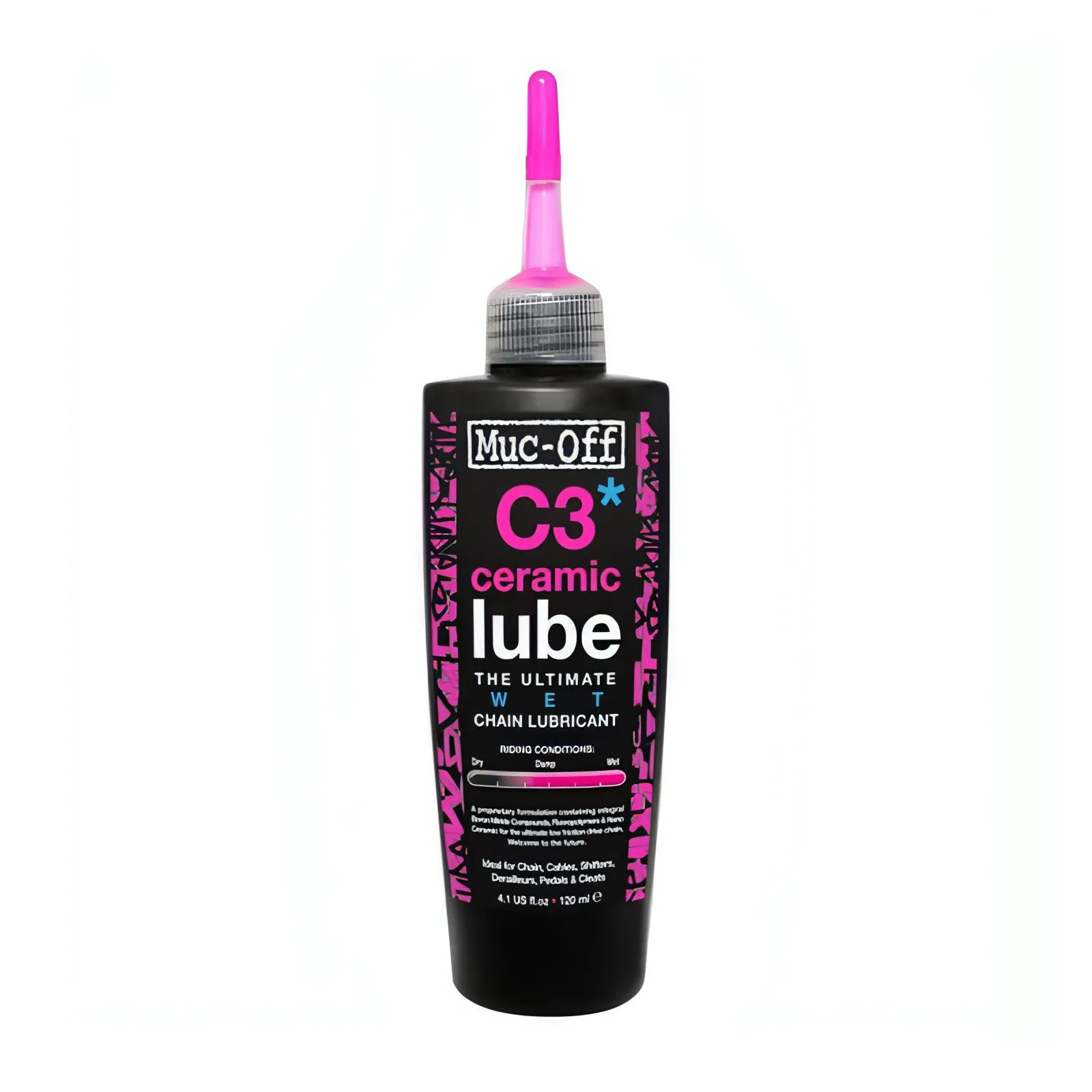 Muc-Off C3 Wet Ceramic Bike Chain Lube 120ml