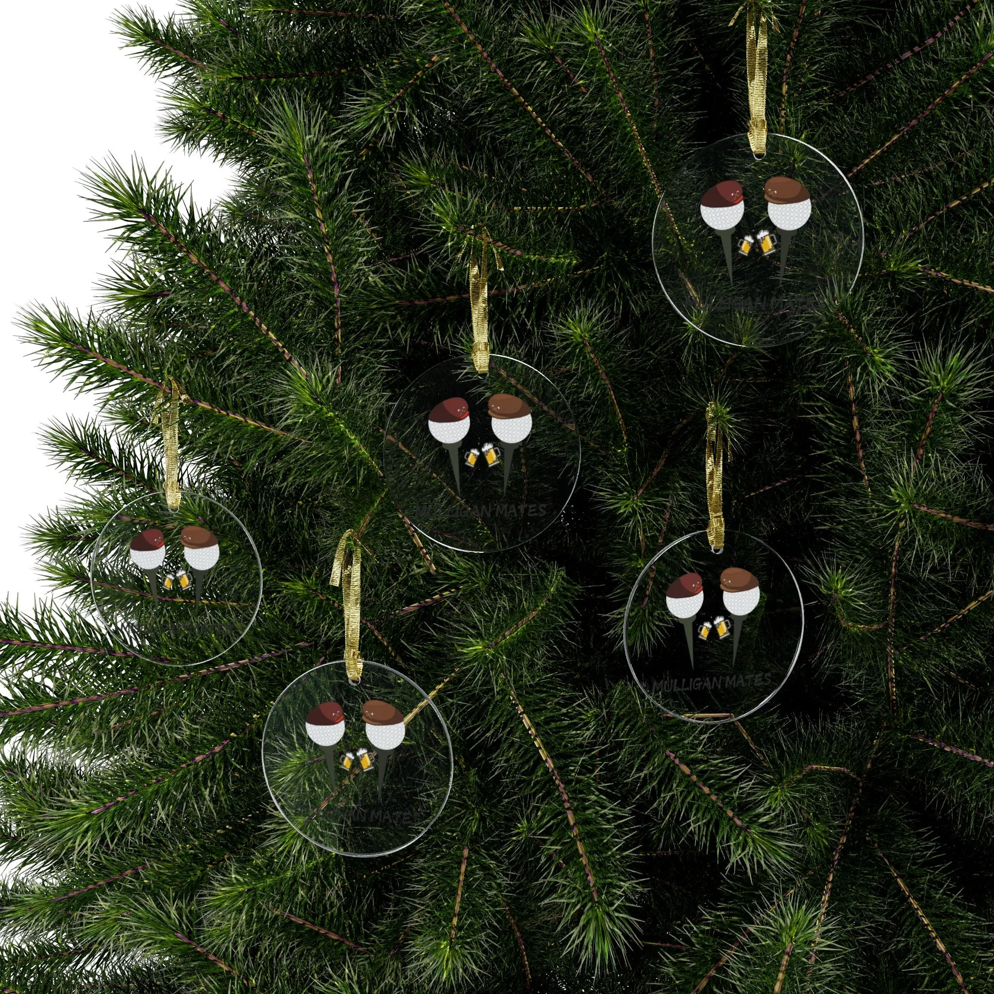 Mulligan Mates Acrylic Ornament