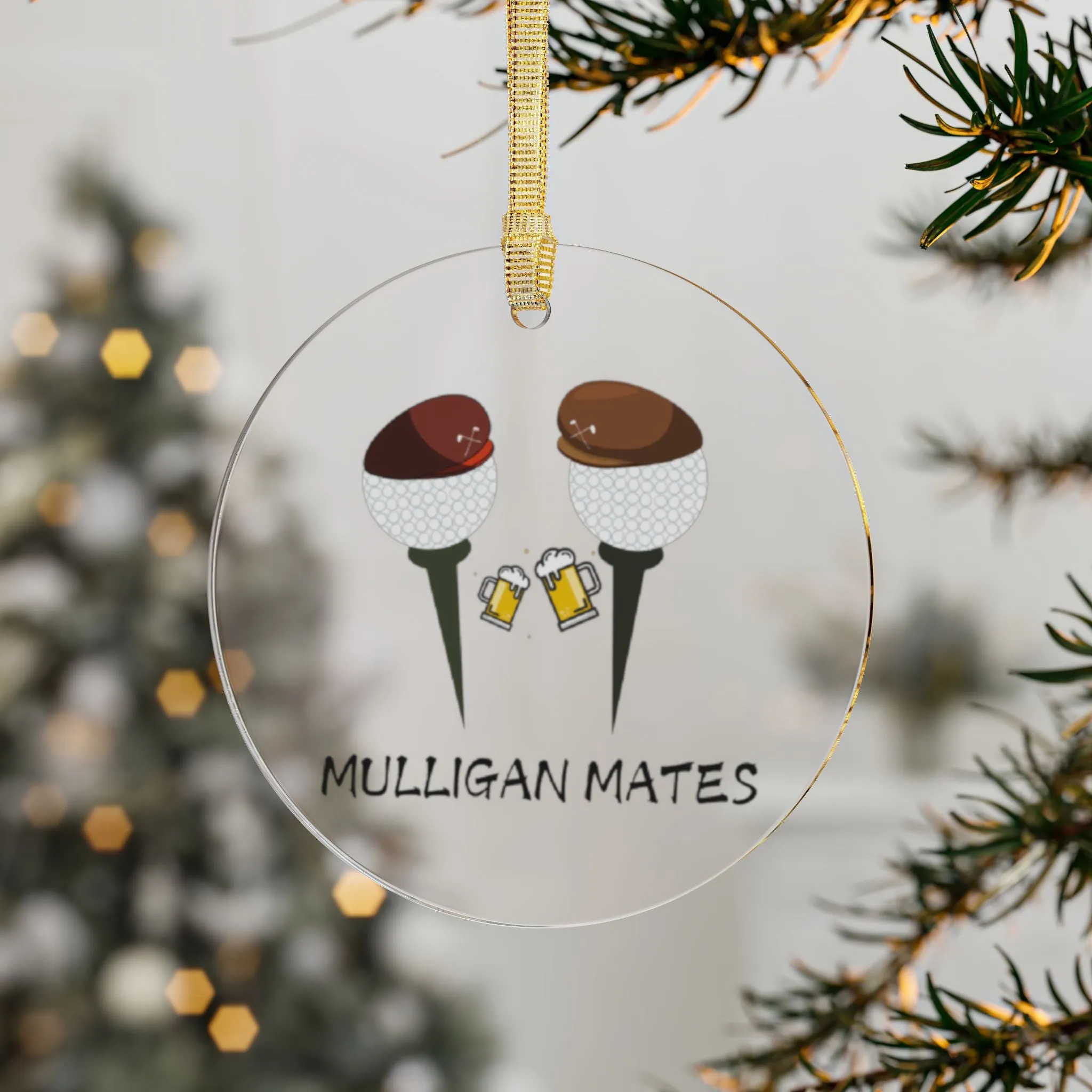 Mulligan Mates Acrylic Ornament