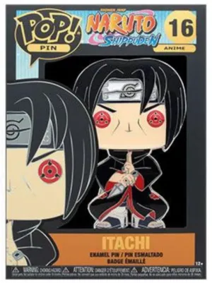 Naruto Shippuden: Itachi Uchiha (Akatsuki) Large Enamel Pop Pin