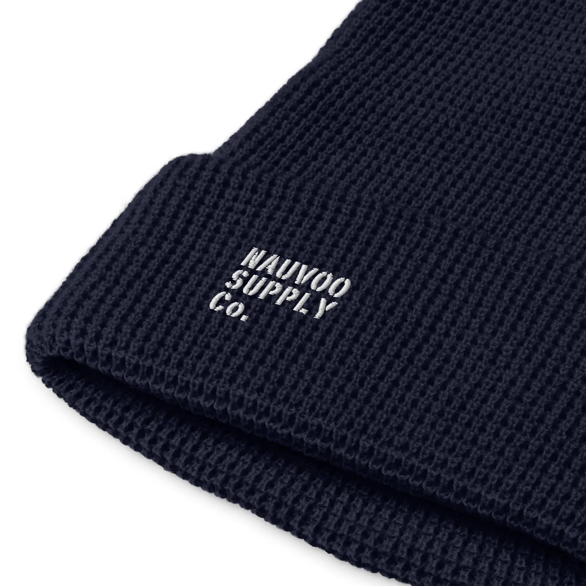 Nauvoo Supply Co. Waffle Beanie