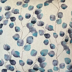 Navy Blue Leaves Cotton Picnic Pads