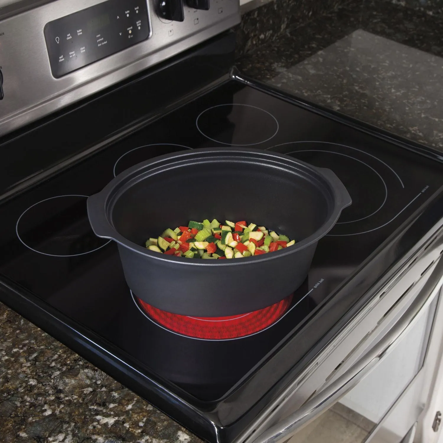 New in box! Hamilton Beach Stovetop Sear & Cook Slow Cooker, 6 Quart!