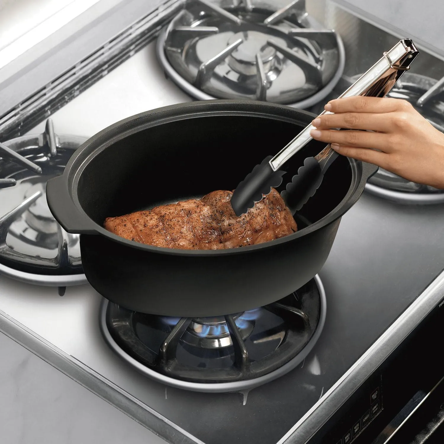 New in box! Hamilton Beach Stovetop Sear & Cook Slow Cooker, 6 Quart!