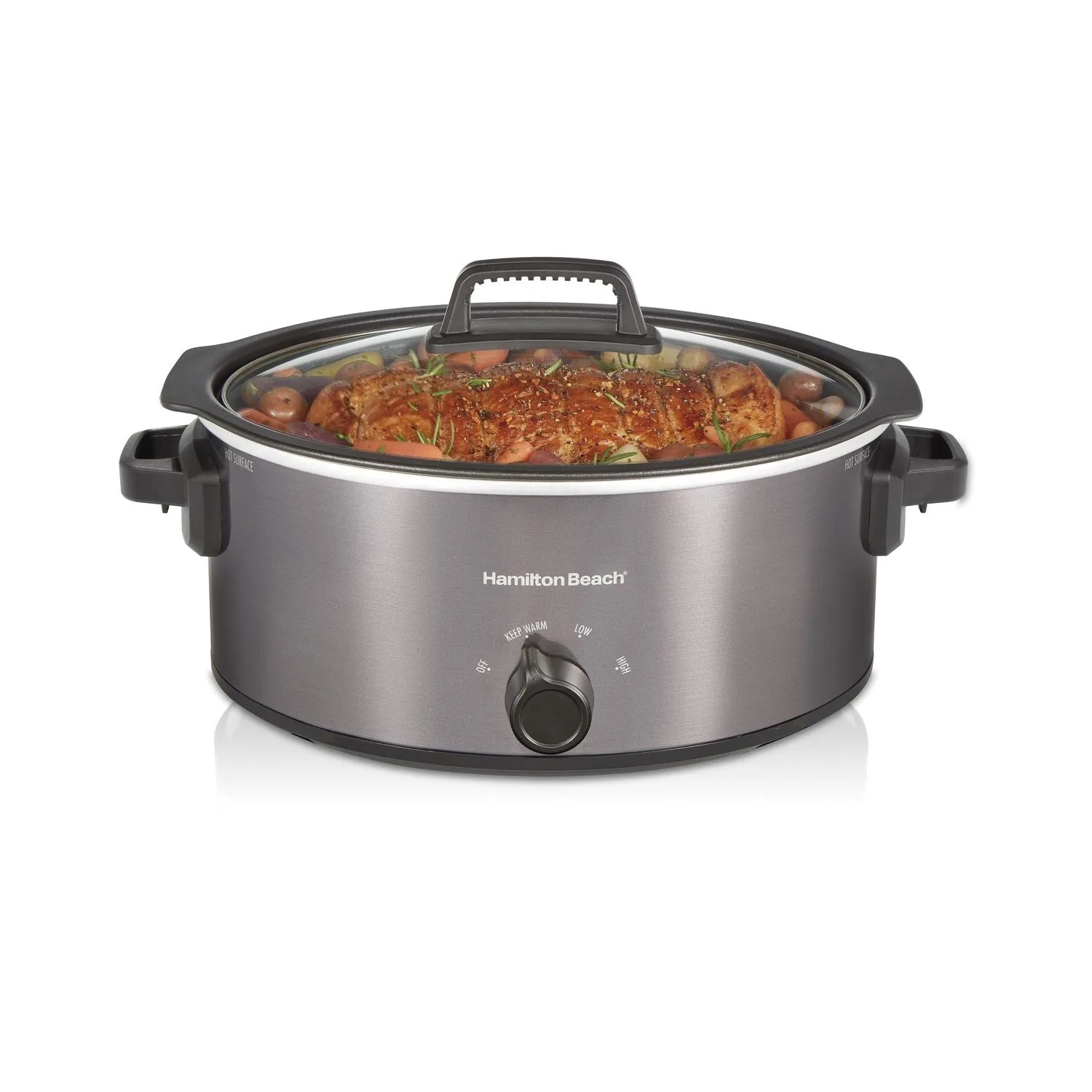 New in box! Hamilton Beach Stovetop Sear & Cook Slow Cooker, 6 Quart!