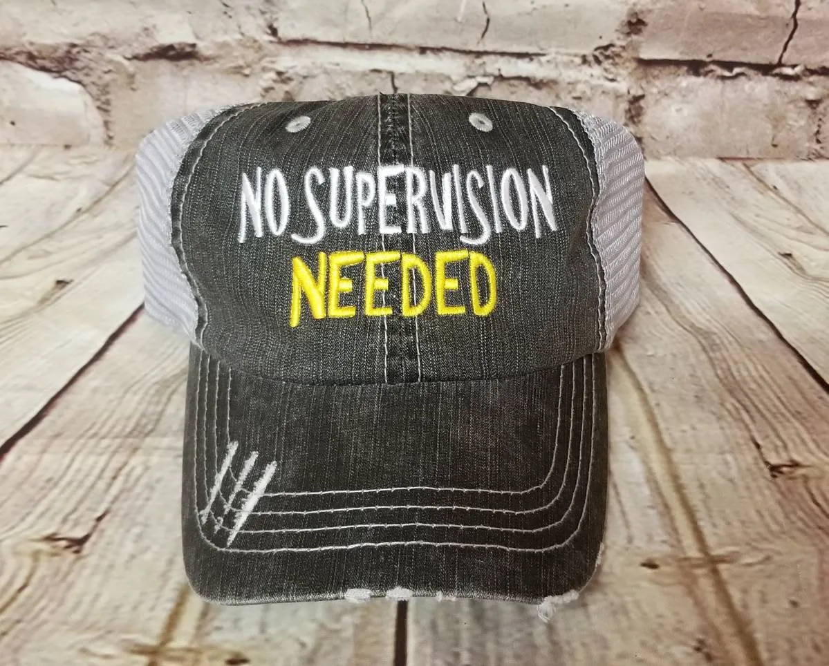 No supervision needed