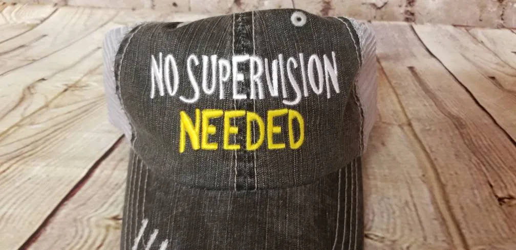No supervision needed