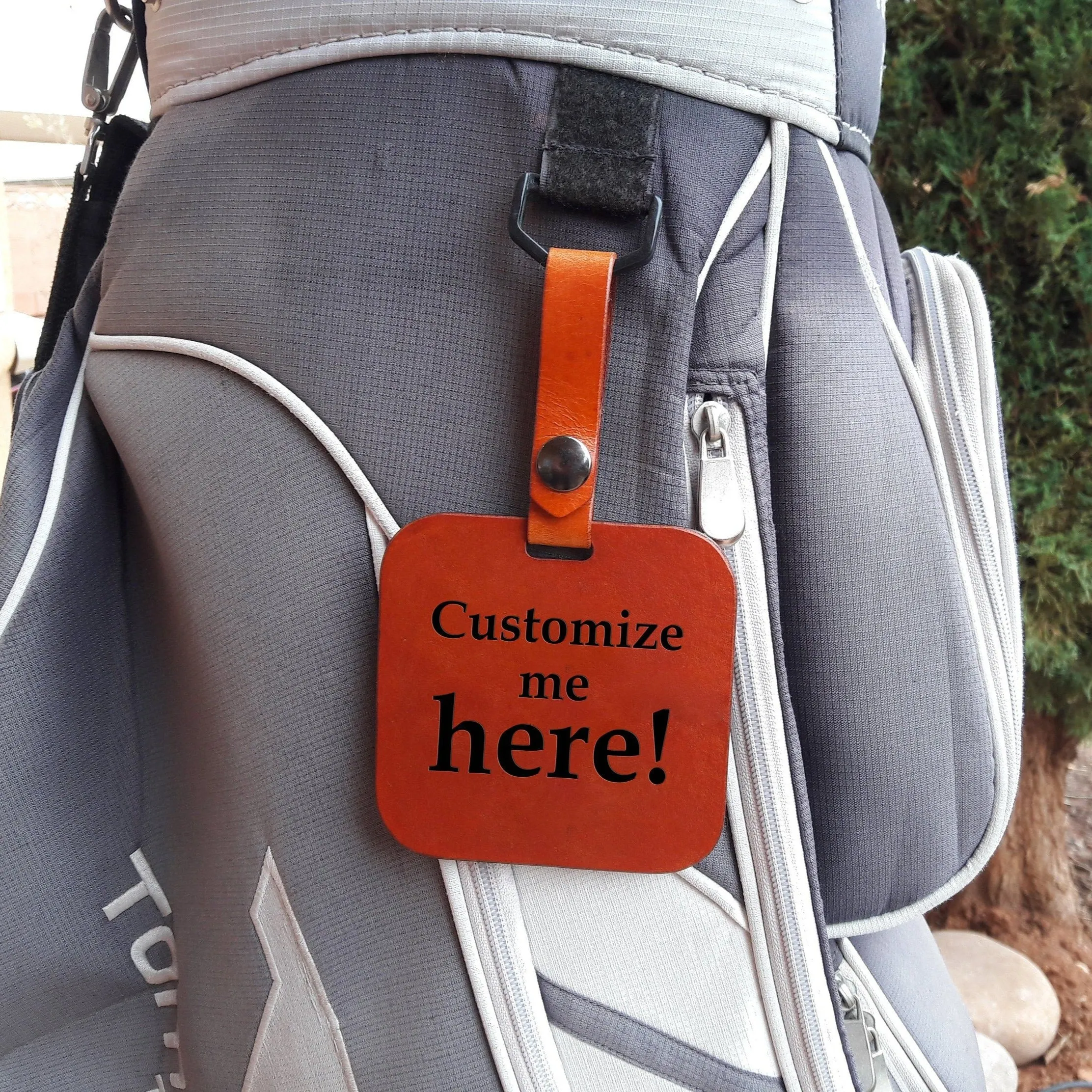 No.44 | Leather Golf Bag Tag