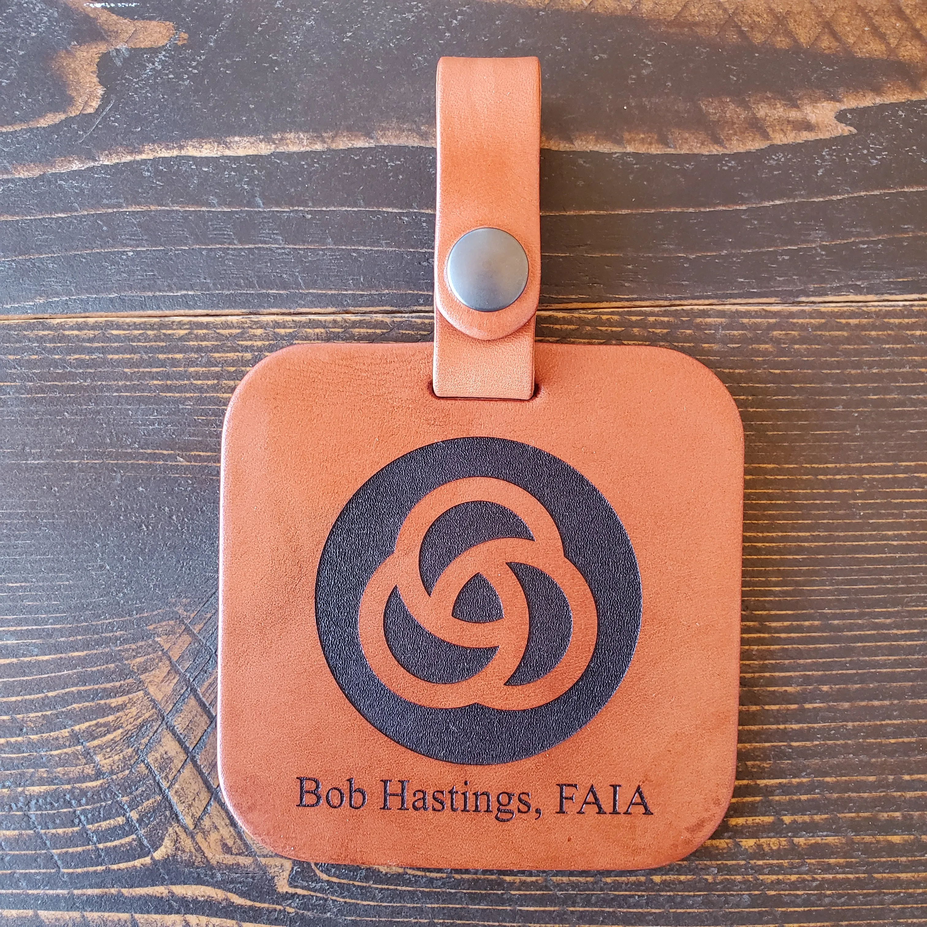 No.44 | Leather Golf Bag Tag