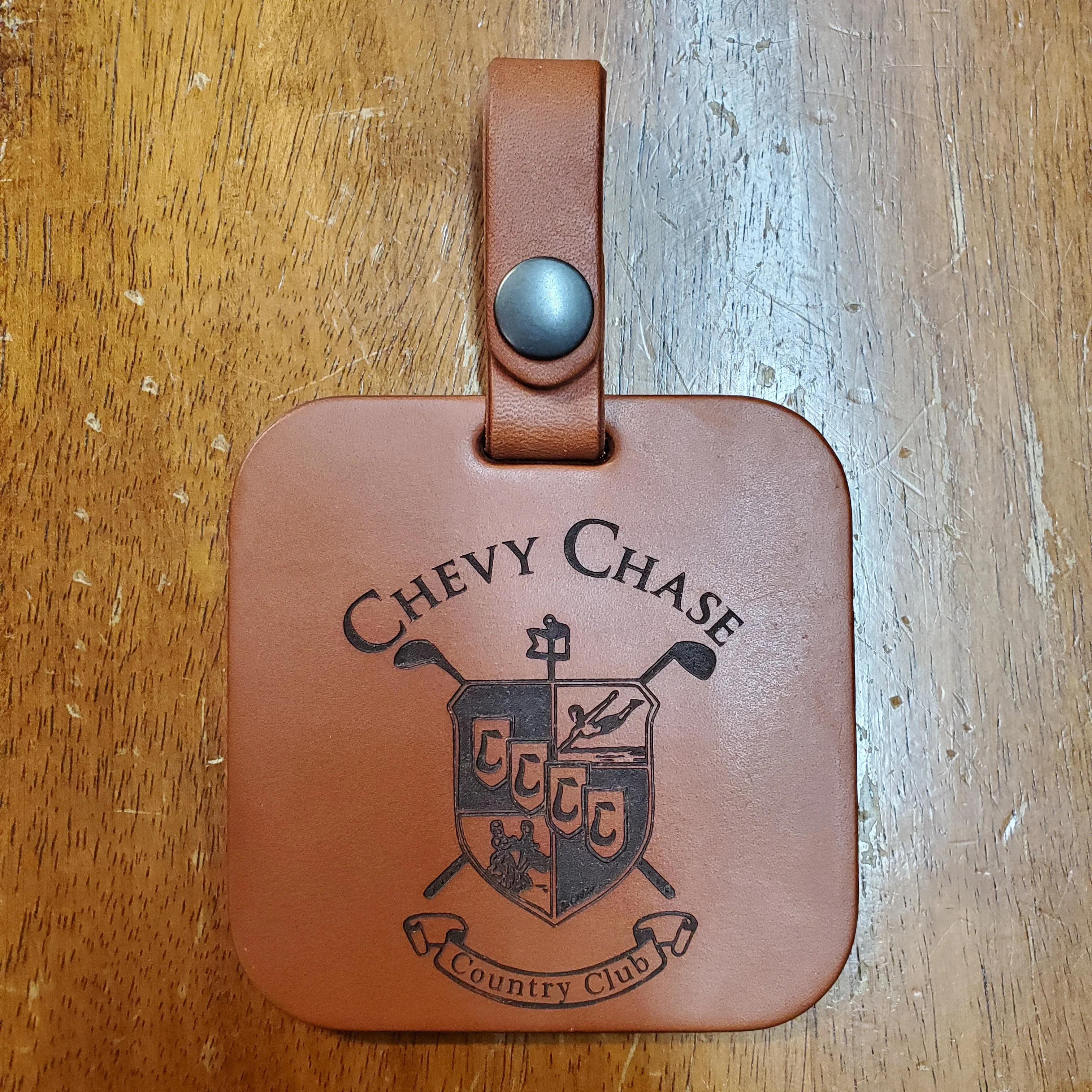 No.44 | Leather Golf Bag Tag