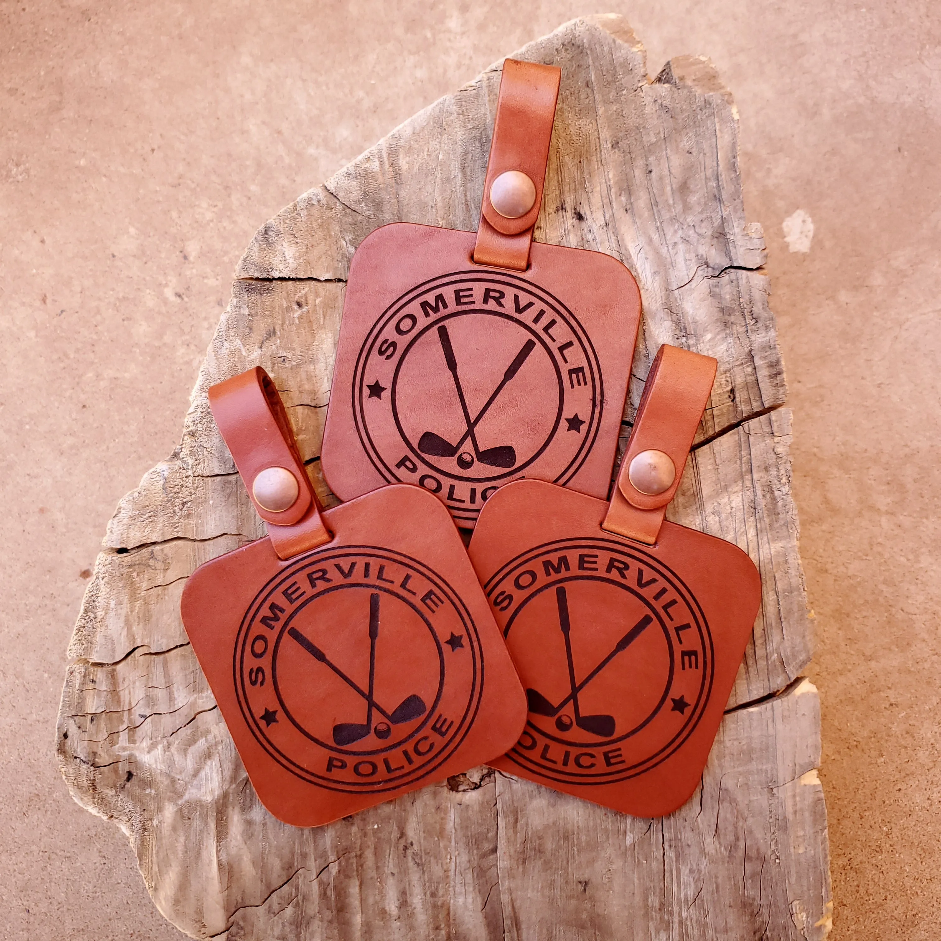 No.44 | Leather Golf Bag Tag