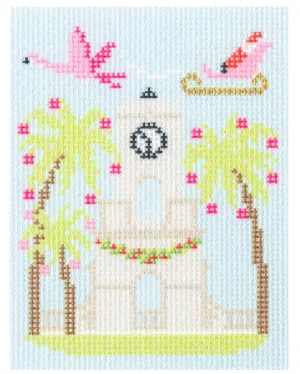 NTG106 Palm Beach Christmas-Clock Tower