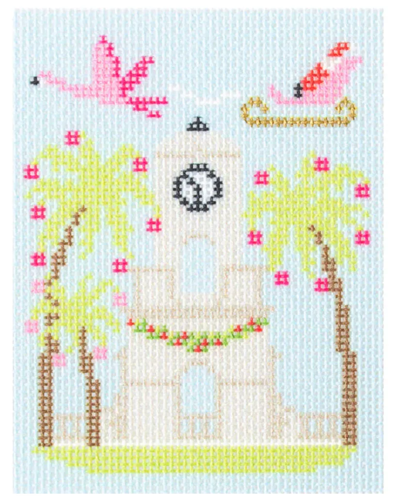 NTG106 Palm Beach Christmas-Clock Tower