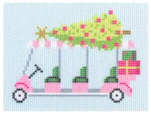 NTG108 Palm Beach Christmas-Golf Cart