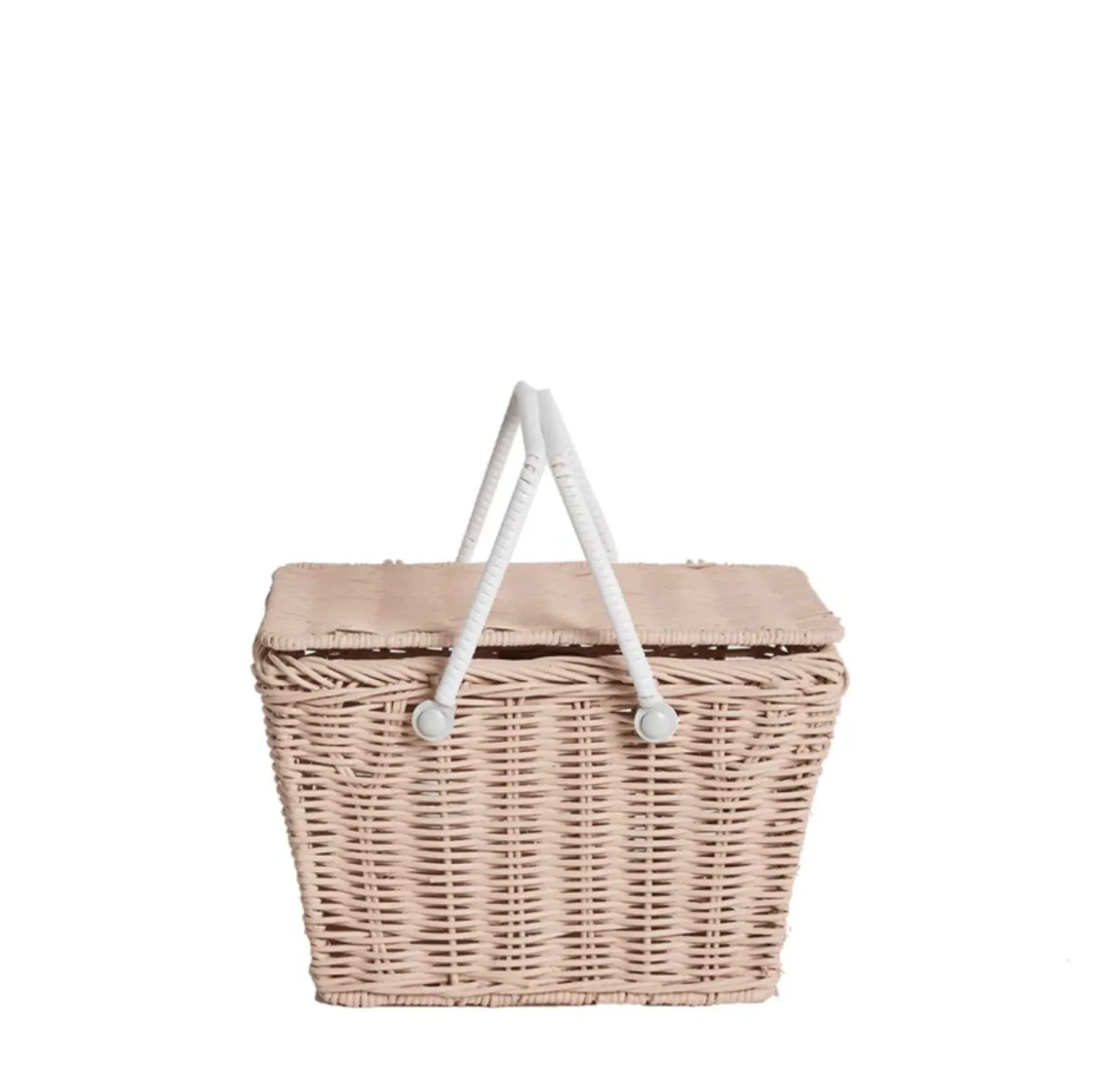 Olli Ella - Rattan Piki Basket - Rose