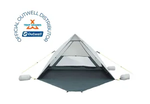 Outwell Formby Beach Shelter 2024 in Cream/White/Blue