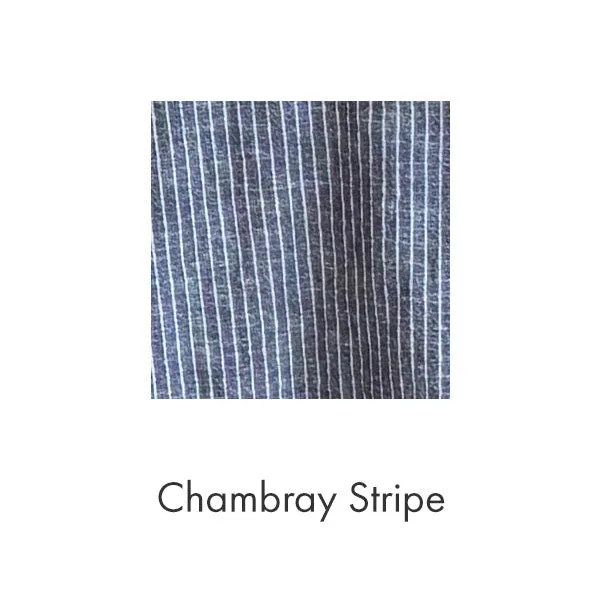 Oversized Workshirt in Crispy White Stripe Linen