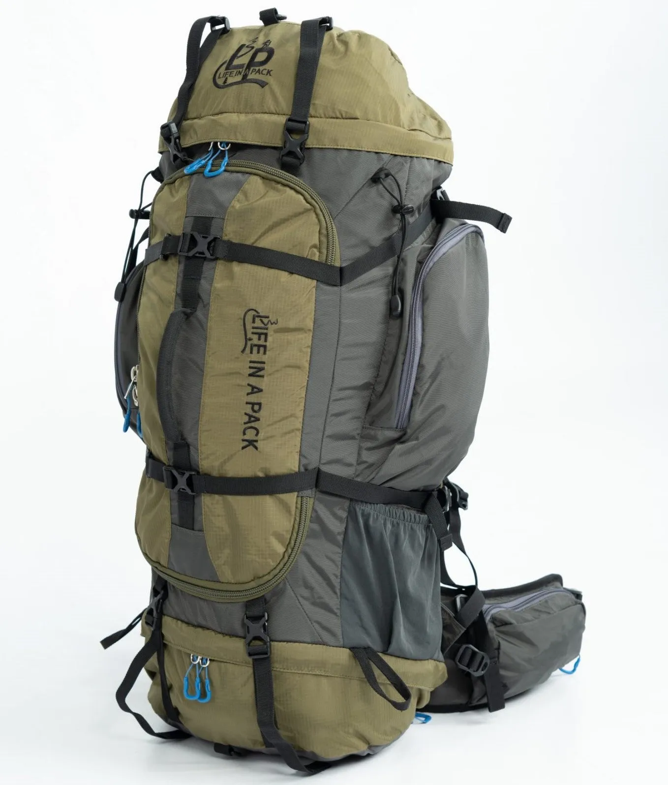 pack 75  liter backpacking pack - ultimate gear carrier