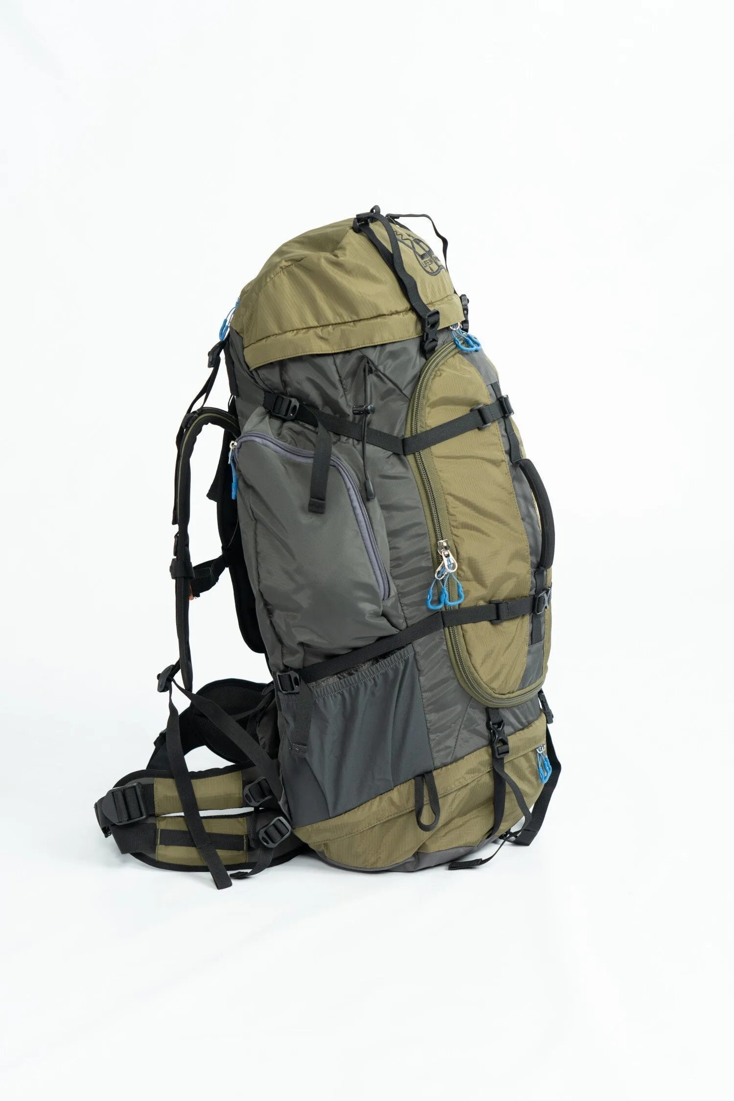 pack 75  liter backpacking pack - ultimate gear carrier