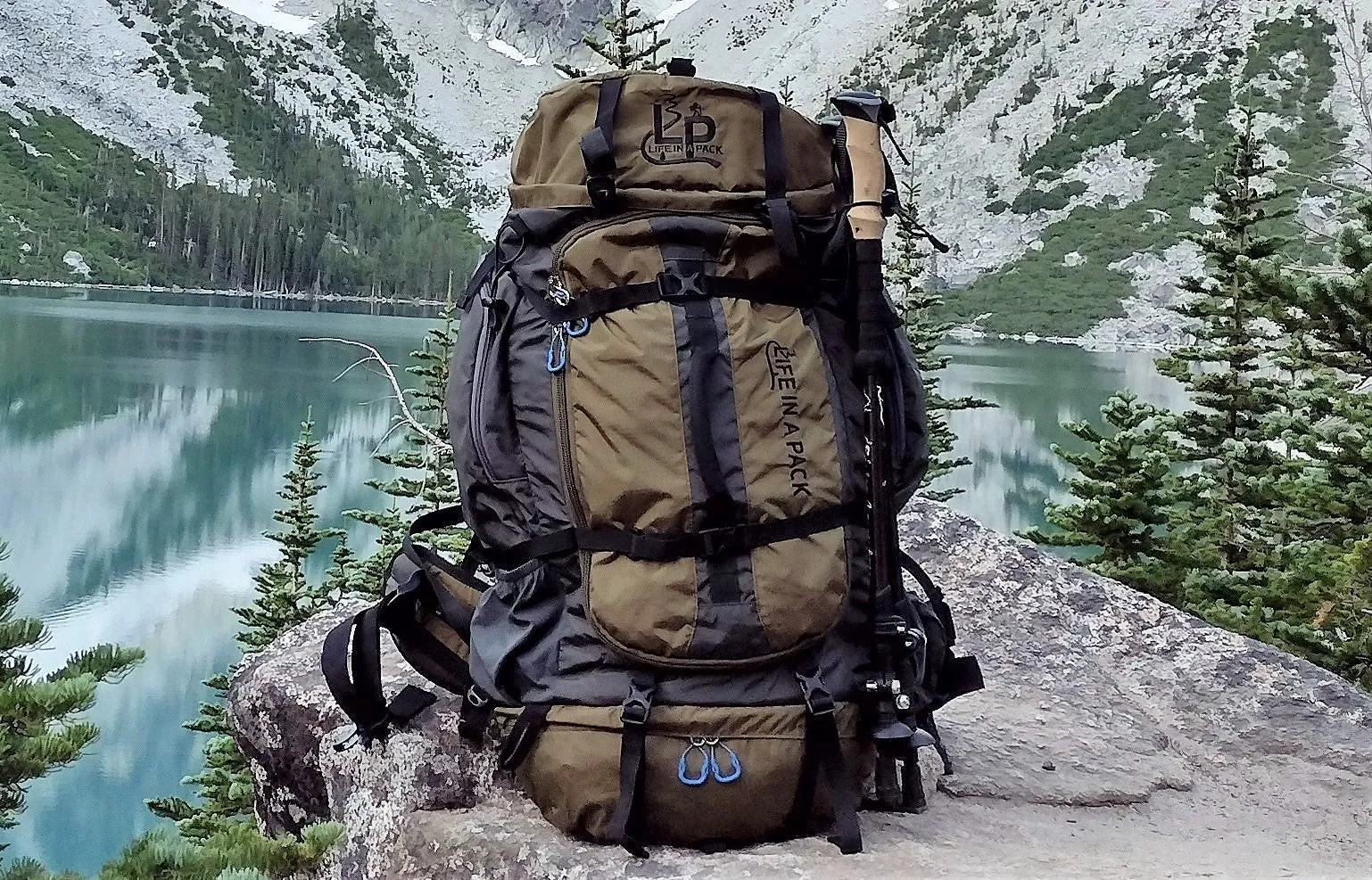 pack 75  liter backpacking pack - ultimate gear carrier